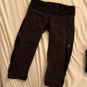 Three lulu leggings for 50